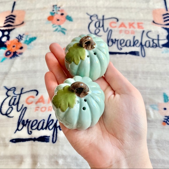 Other - 🎃 Teal Pumpkin Salt & Pepper Shakers 🎃